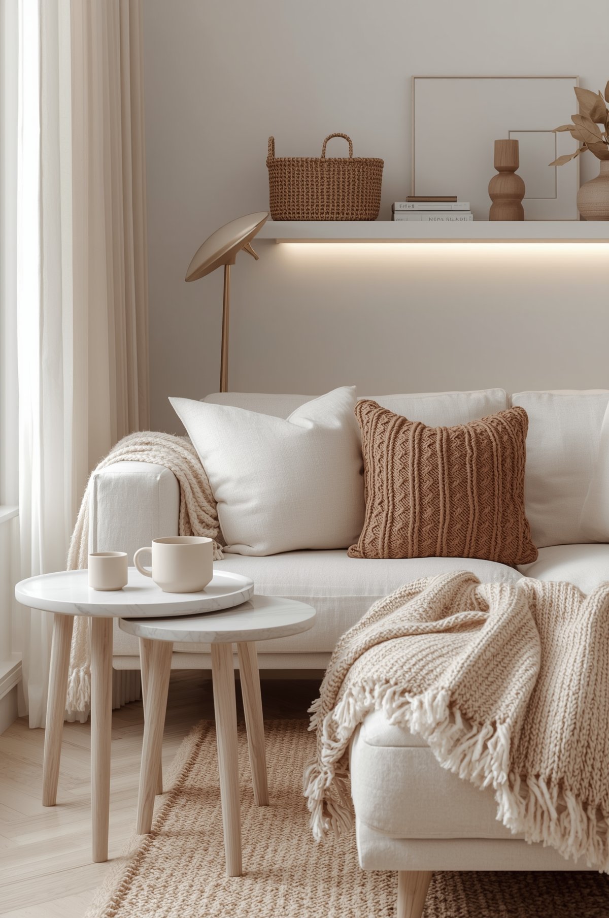 winter white interior decor ideas