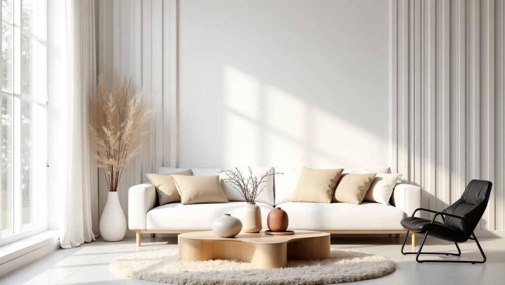 winter white interior decor ideas