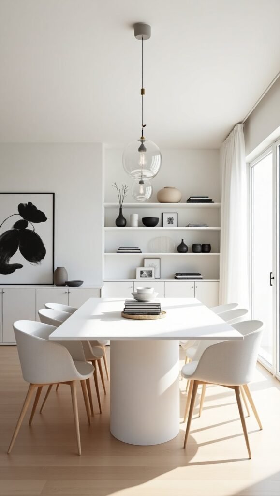 winter white interior decor ideas