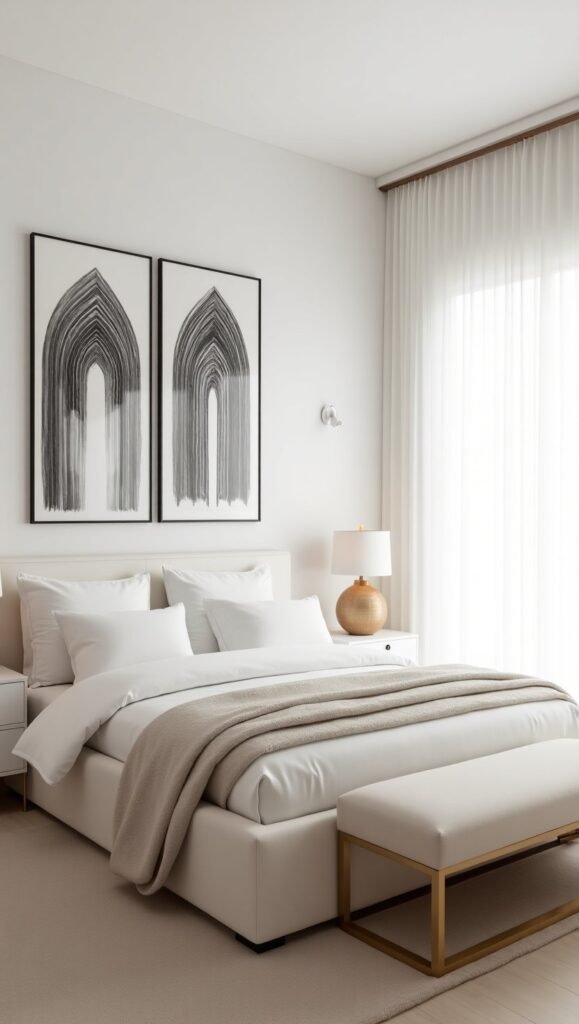 winter white interior decor ideas