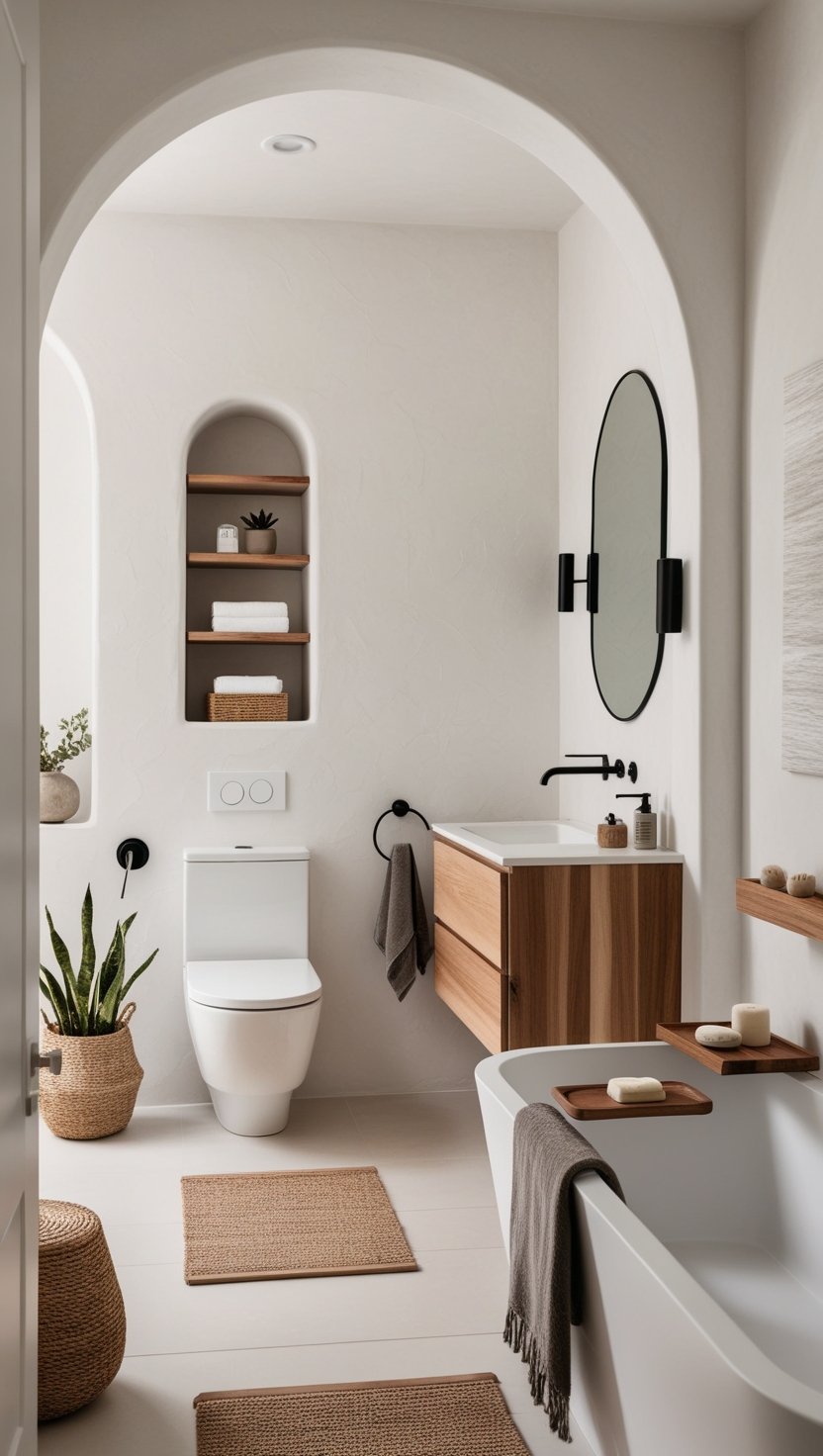 winter bathroom decor ideas