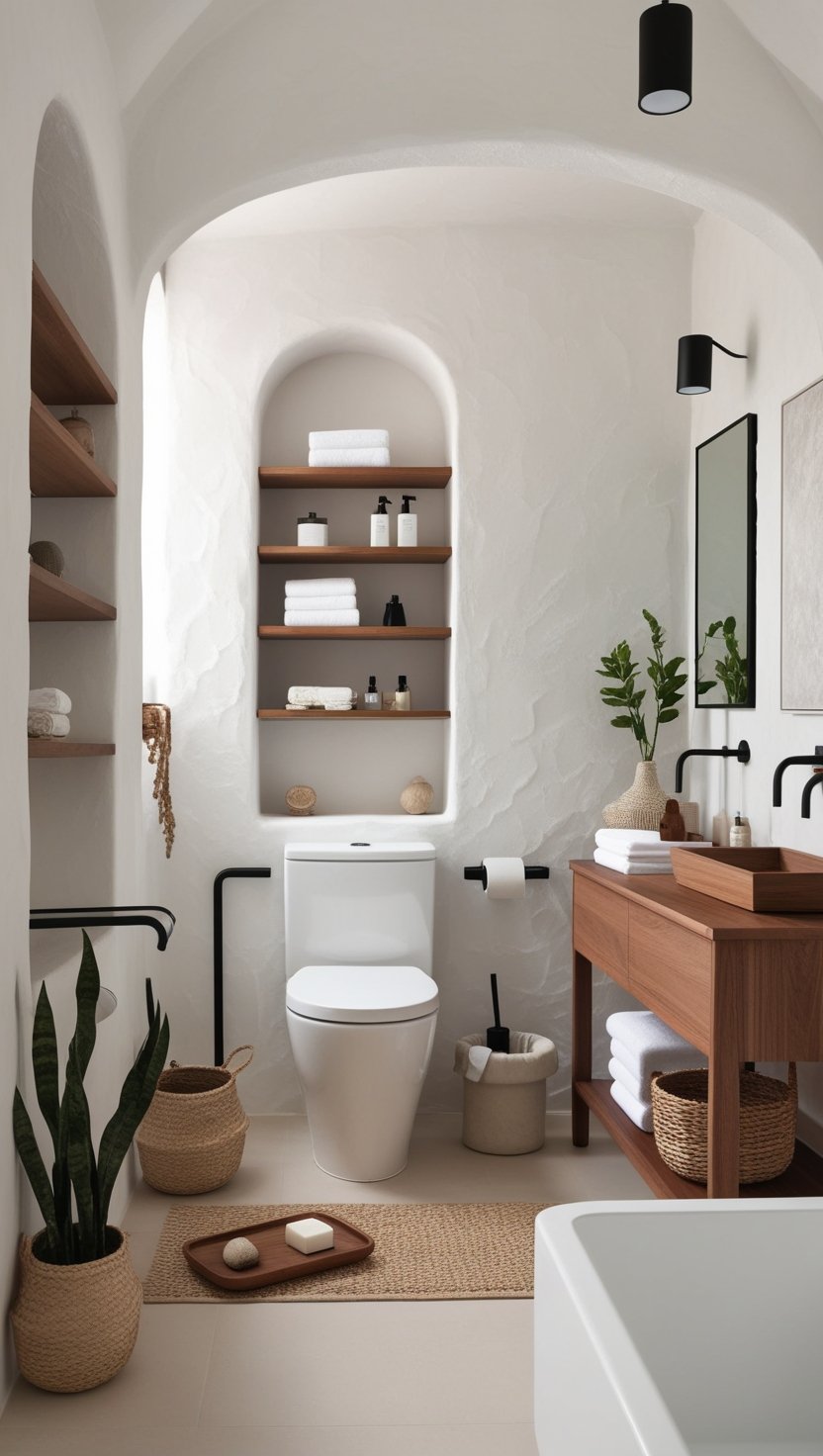winter bathroom decor ideas