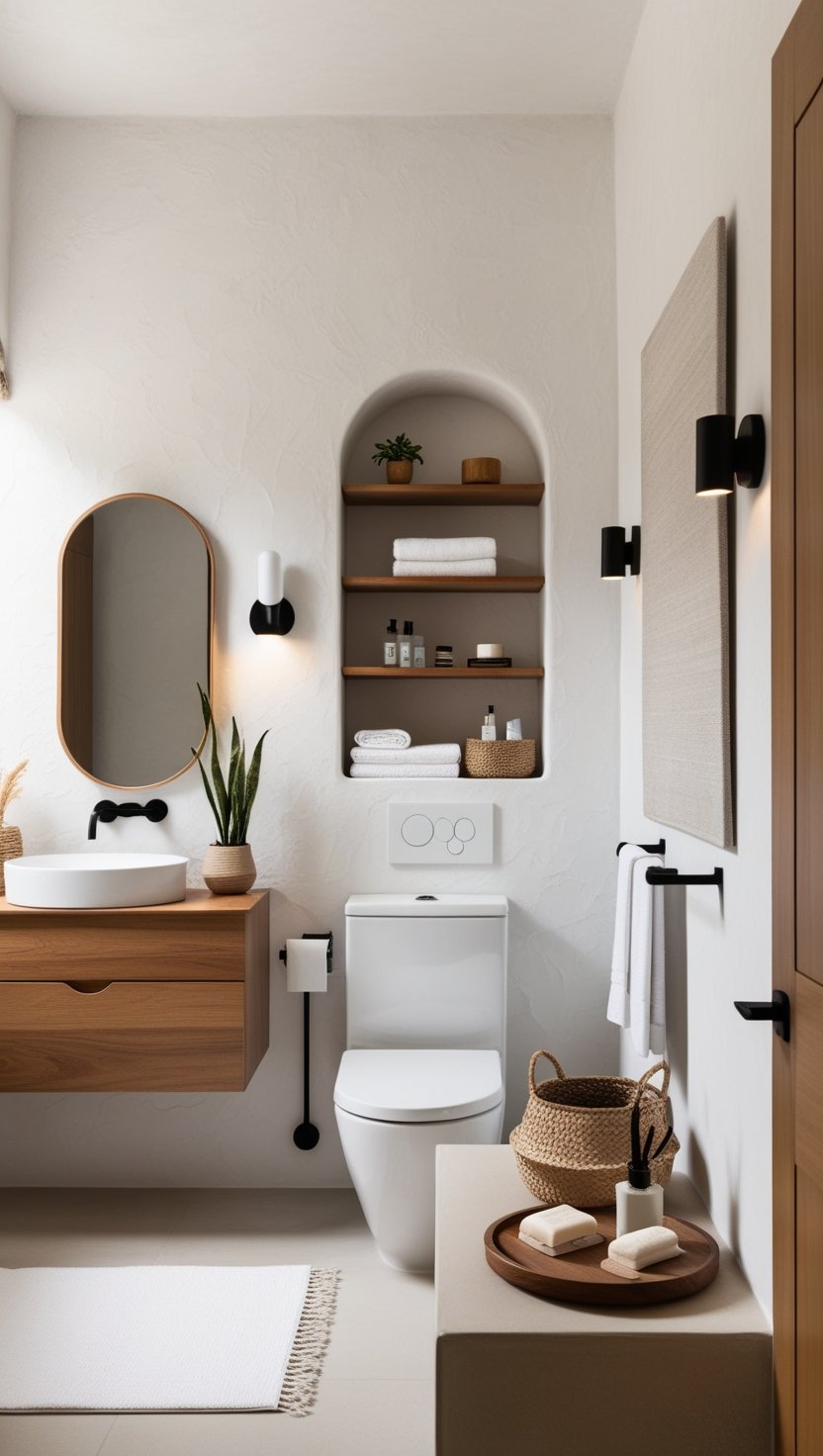 winter bathroom decor ideas