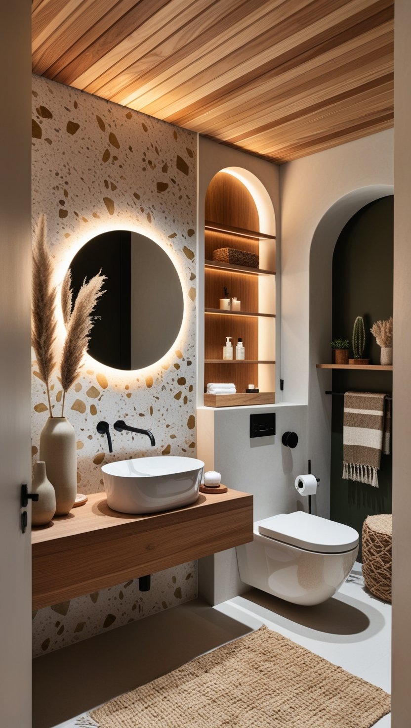 winter bathroom decor ideas
