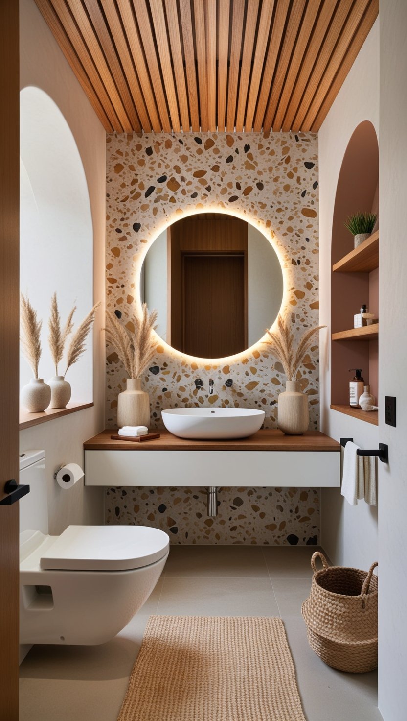 winter bathroom decor ideas