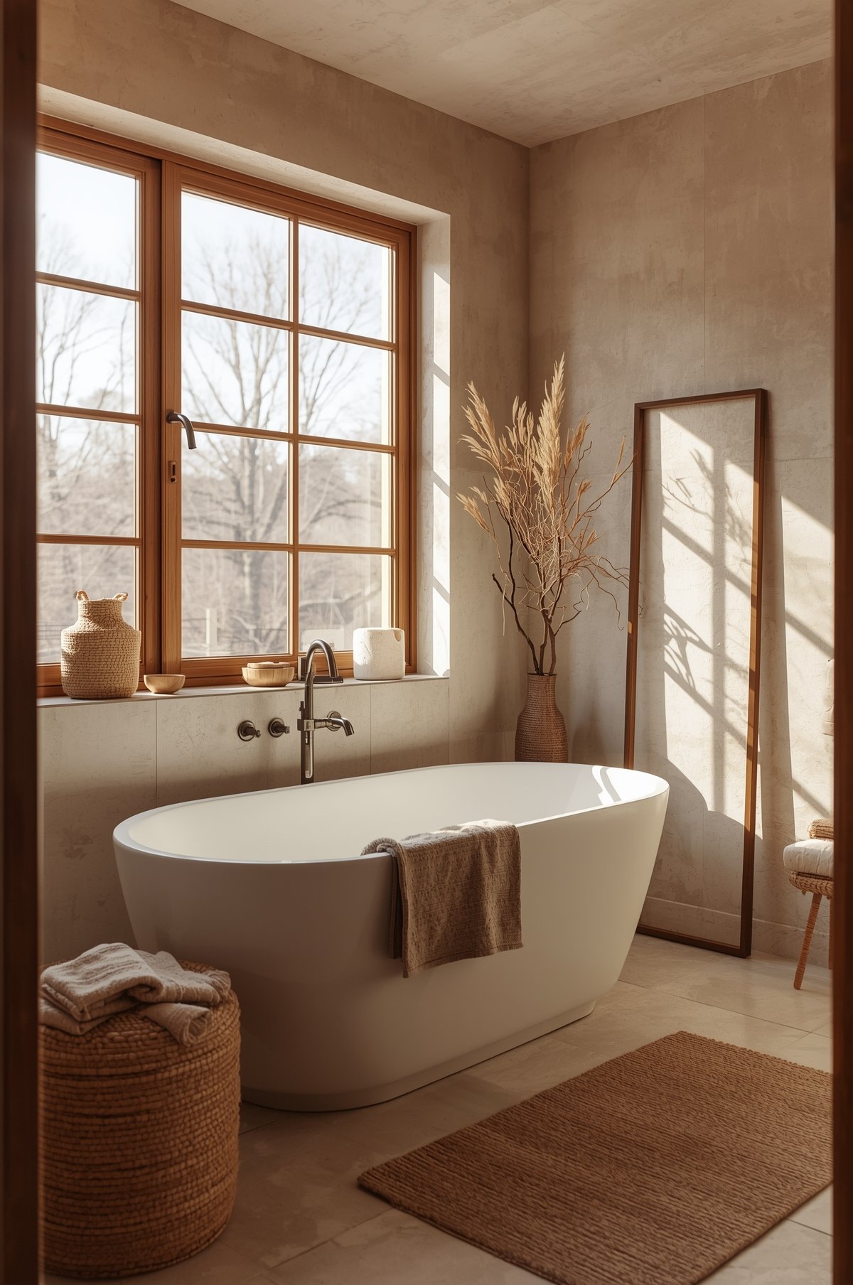 warm & cozy winter bathroom decor ideas