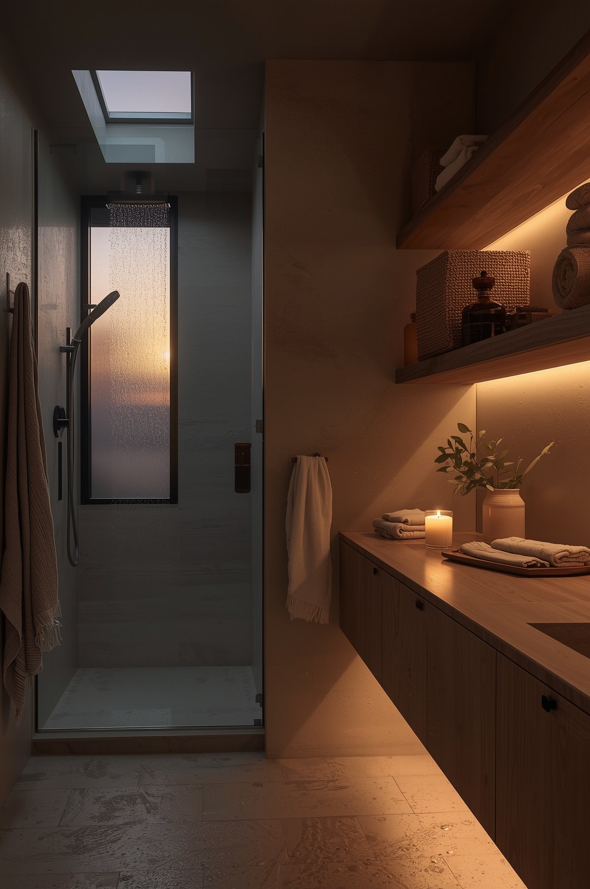 warm & cozy winter bathroom decor ideas