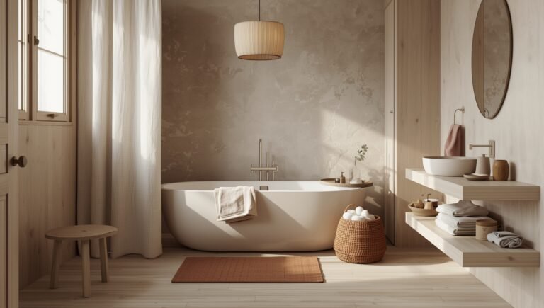 fall and winter bathroom decor ideas