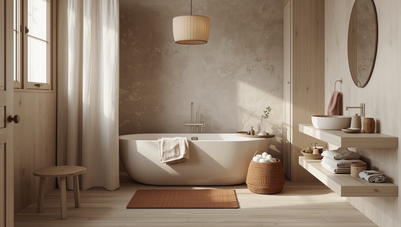 fall and winter bathroom decor ideas