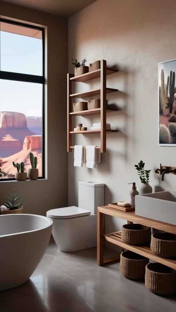 japandi decor ideas fall winter bathroom refresh