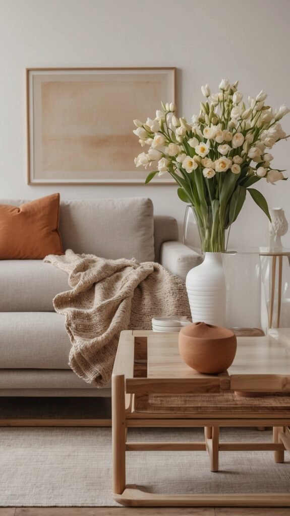 spring decor fresh flower