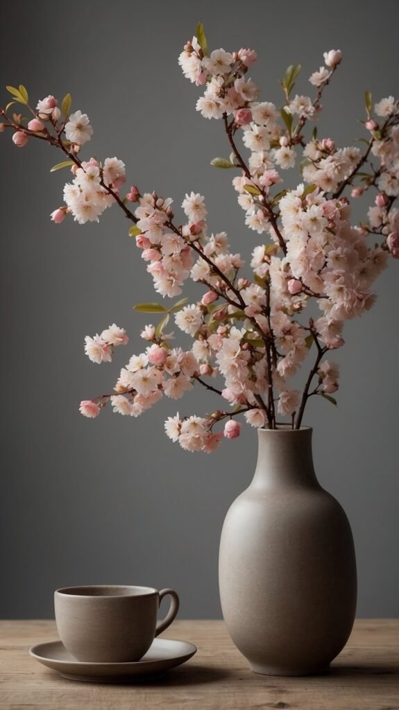 japandi spring home decor ideas