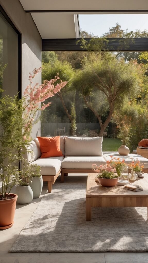 japandi spring home decor ideas