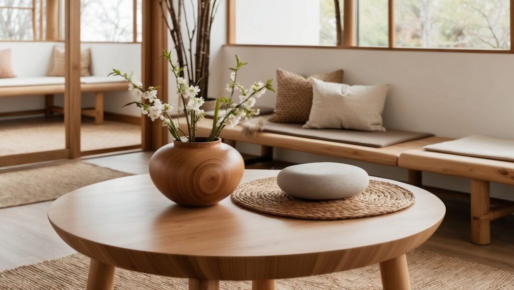 japandi spring home decor ideas