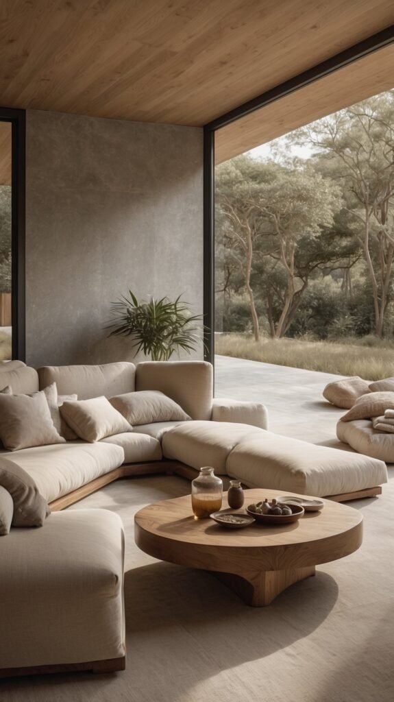 outdoor living space