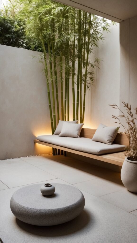 outdoor living space