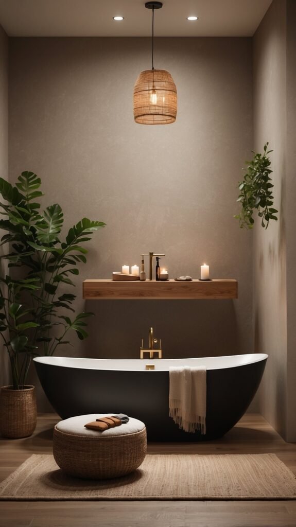 bathroom trend 2025 spa style