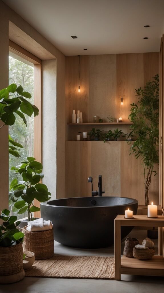 bathroom trend 2025 spa style