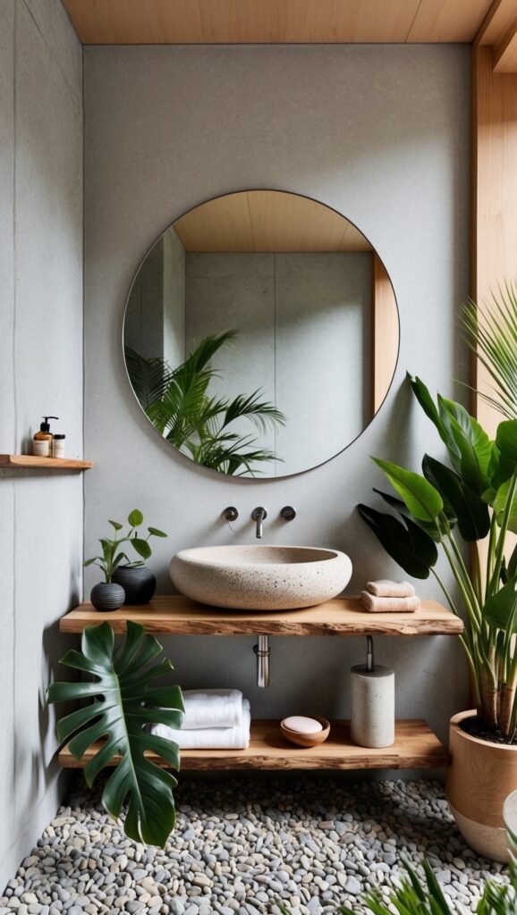 bathroom trend 2025 spa style
