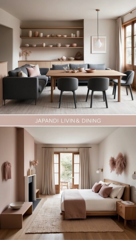 japandi trend colors 2025