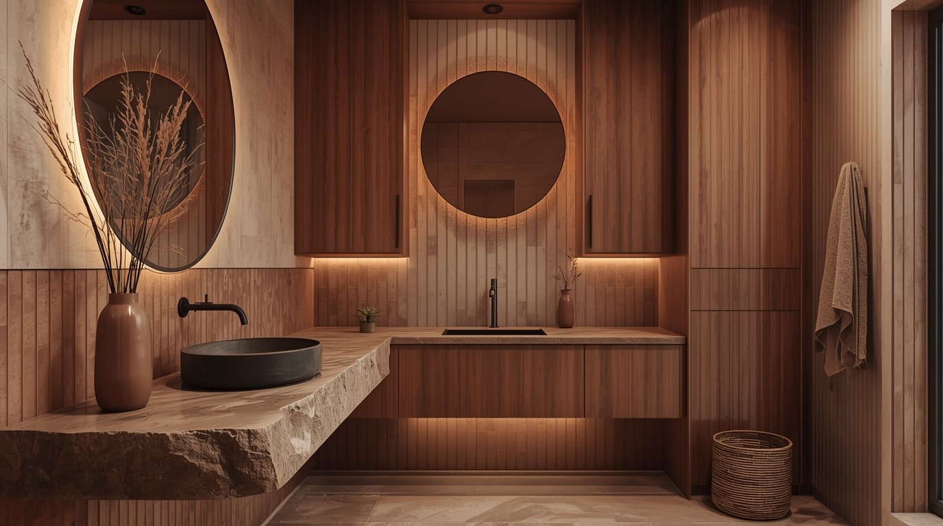 bathroom trend color drenching