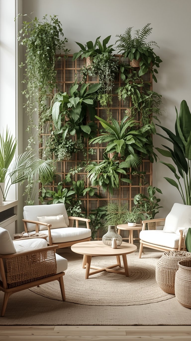 Nordic-Japanese Green Walls