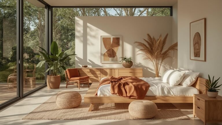 Japandi Boho interior deign ideas