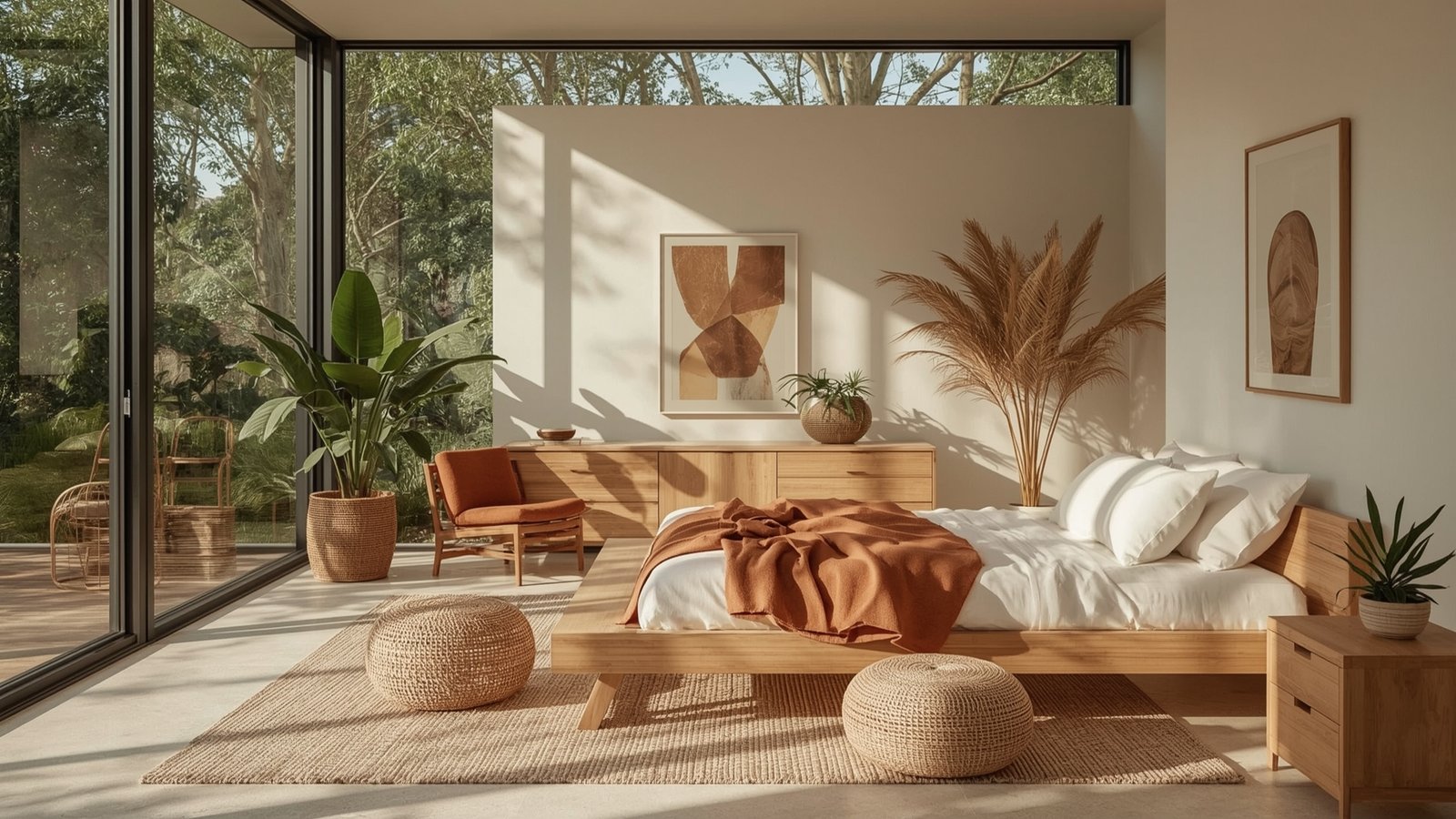 Japandi Boho interior deign ideas