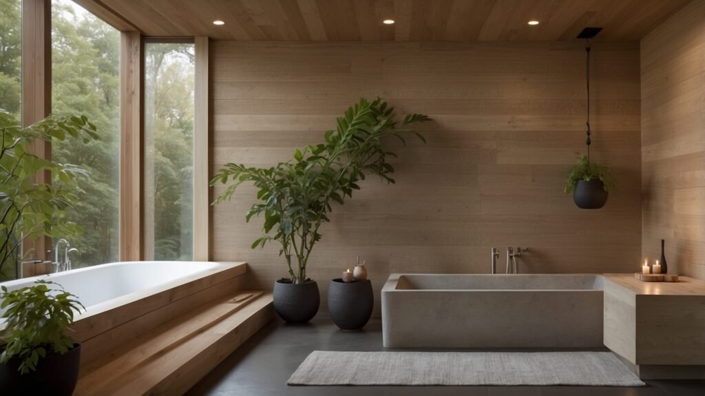 bathroom trend 2025 spa style