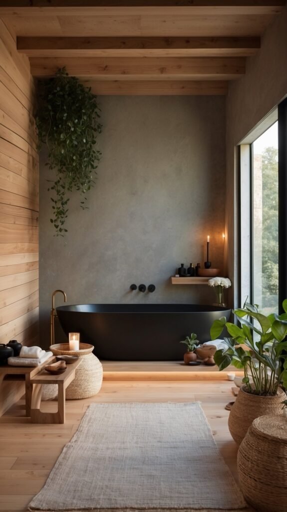 bathroom trend 2025 spa style