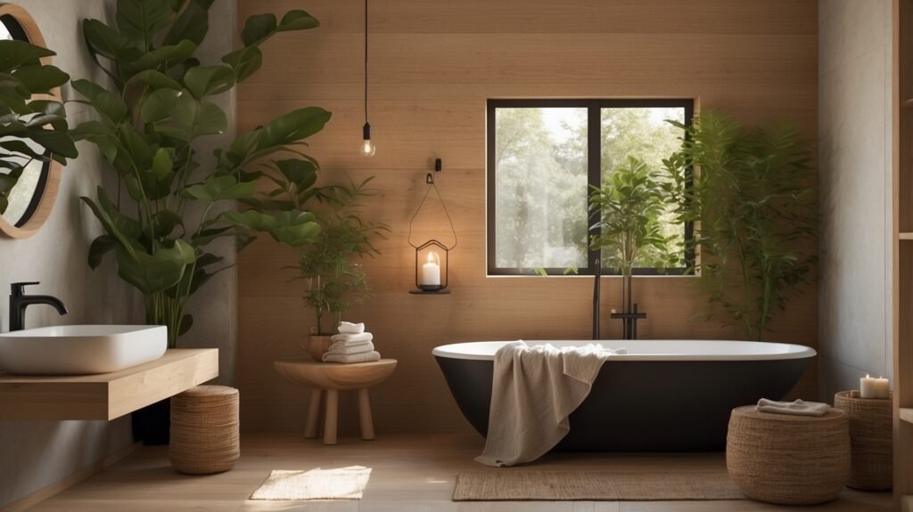 bathroom trend 2025 spa style