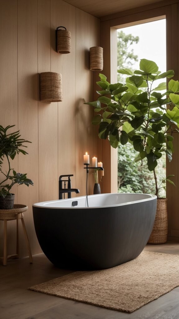 bathroom trend 2025 spa style