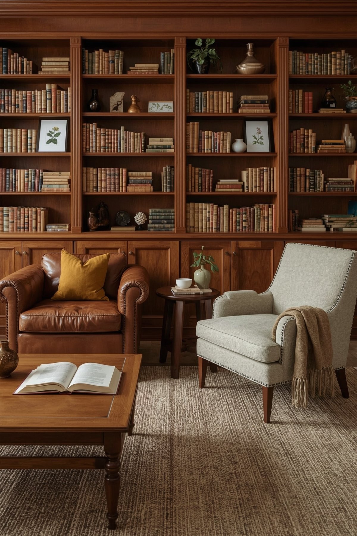 Bookshelf Wealth home library ideas