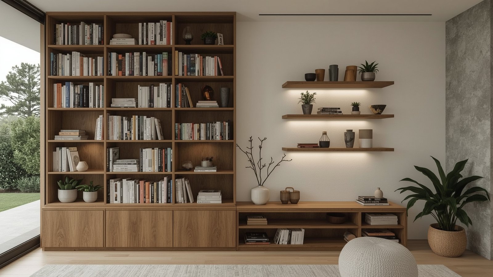 Bookshelf Wealth home library ideas