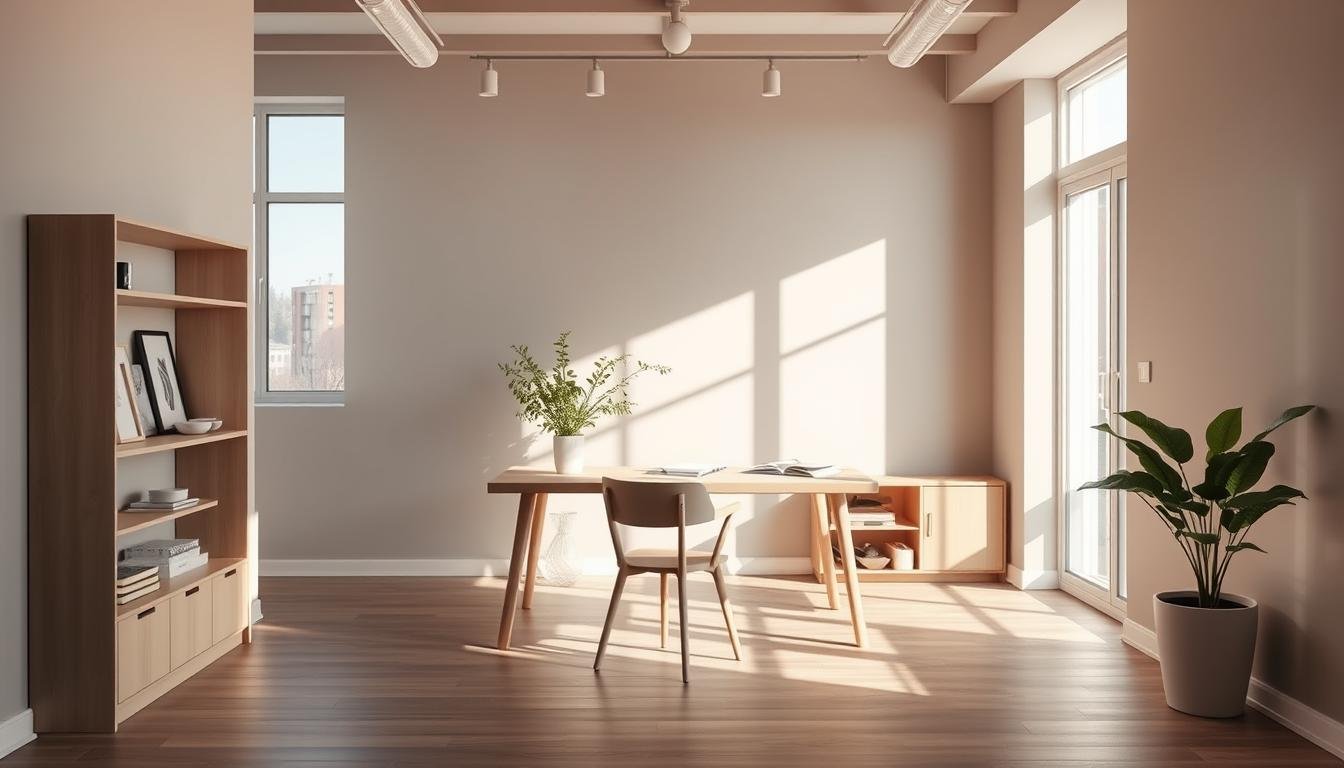 Japandi Minimalist home office Ideas