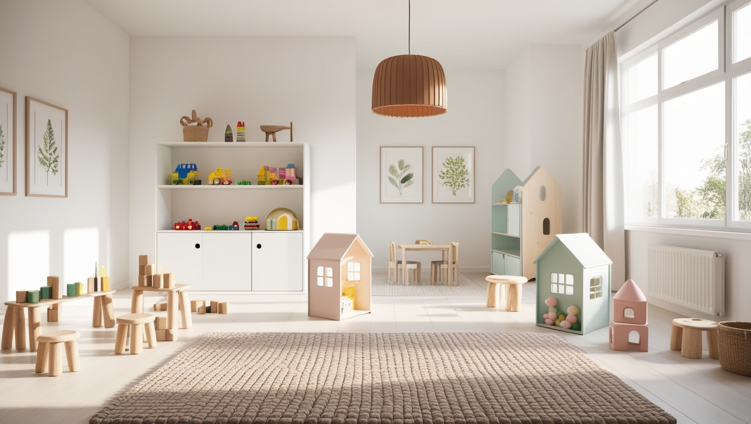 Japandi-Inspired Summer Playroom Ideas for Kids