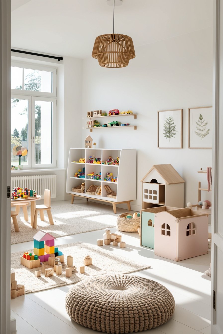Japandi-Inspired Summer Playroom Ideas for Kids