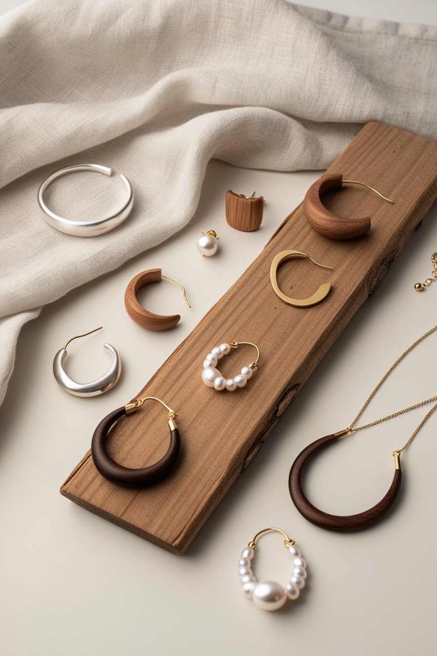 japandi mother's day eco friendly jewelry gift idea