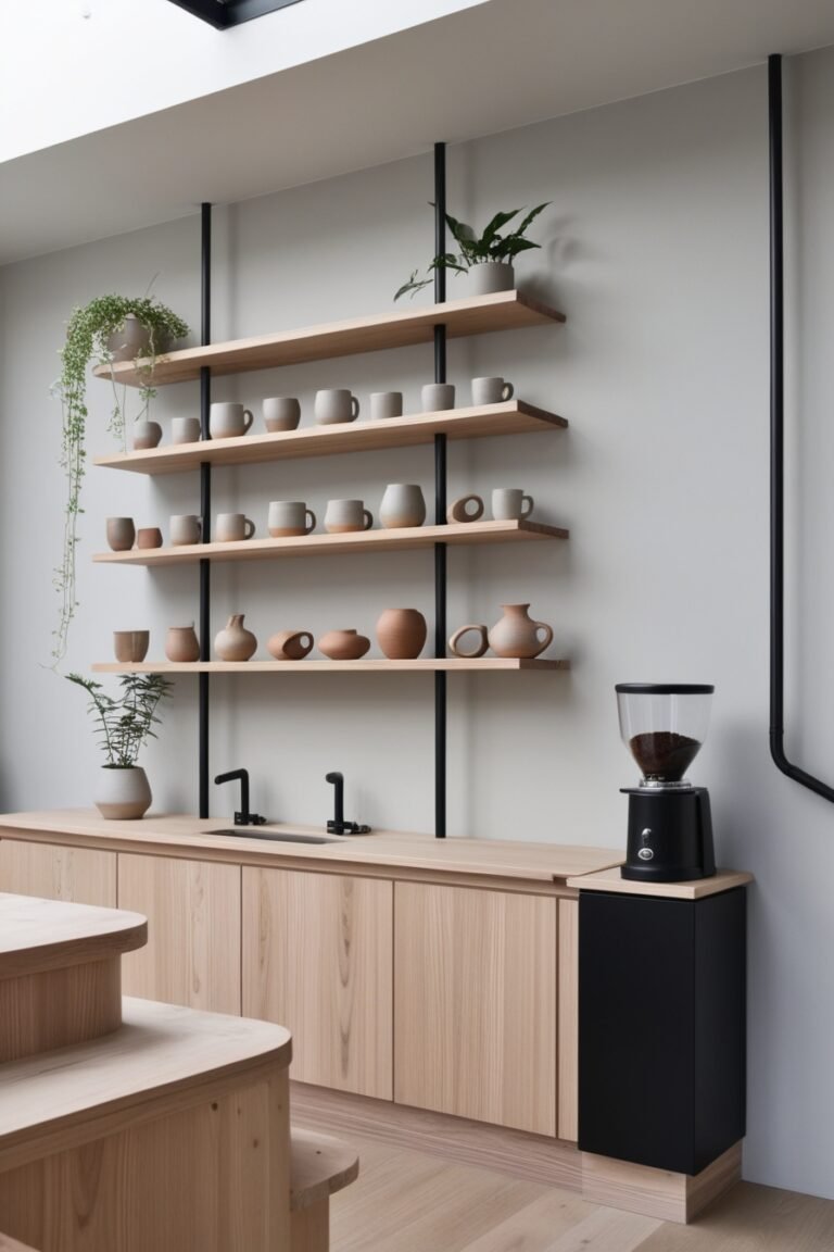 15+ Stunning Japandi Coffee Bar Designs To Steal Right Now - Dwell ...