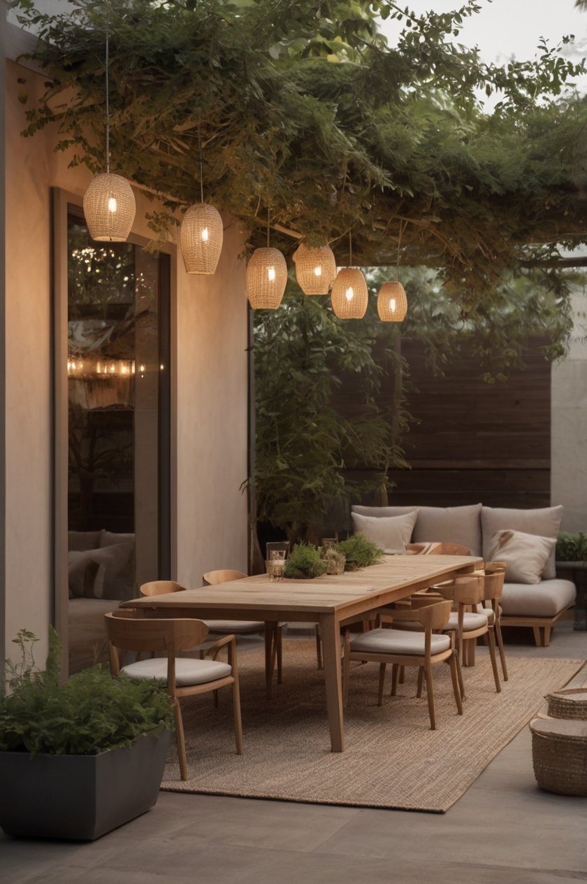 Japandi Summer Nights Outdoor Lighting