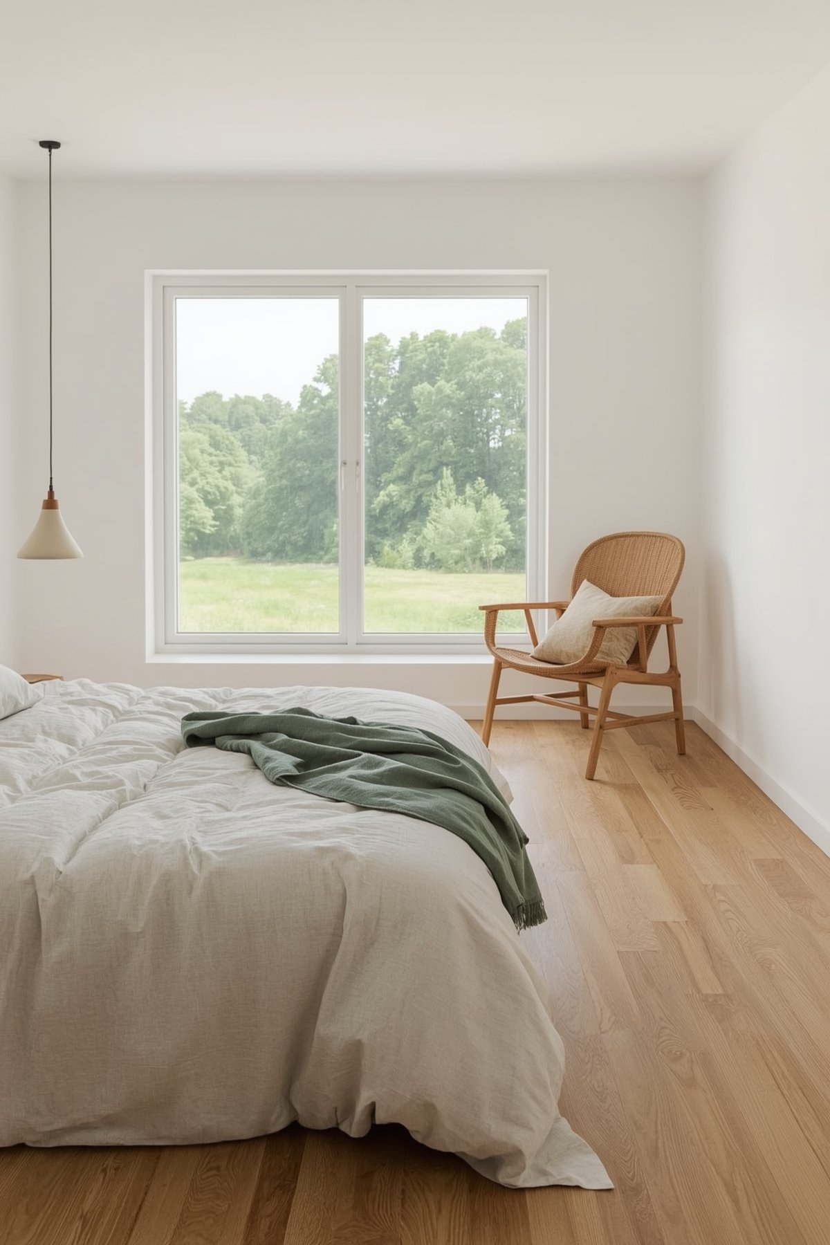 japandi summer bedroom