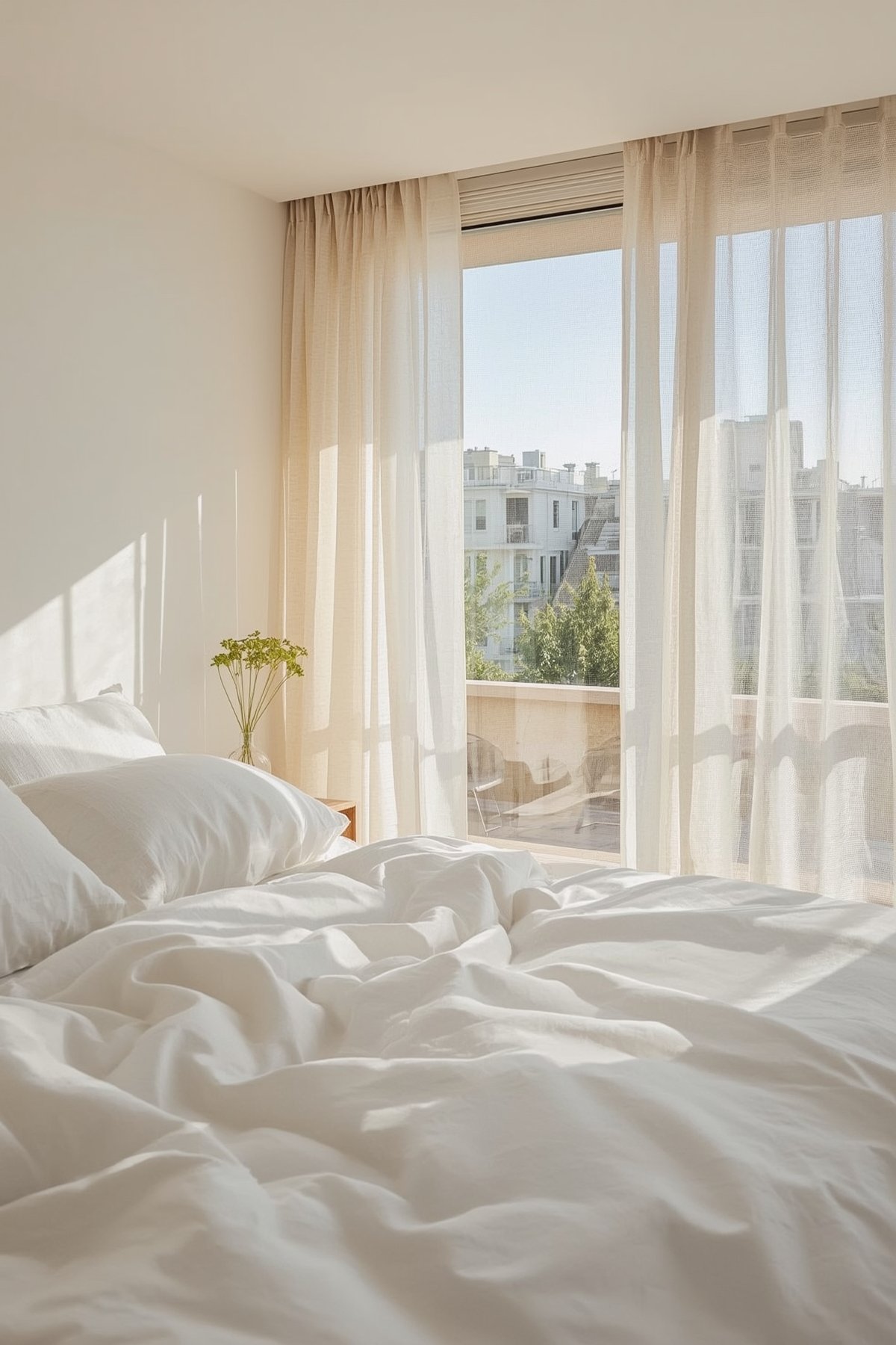 japandi summer bedroom