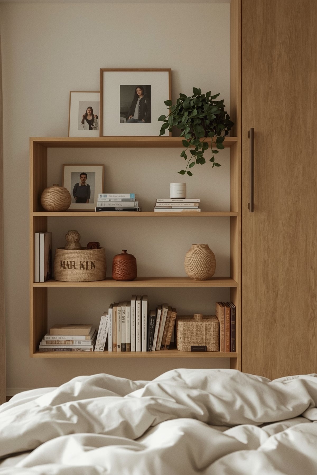 stylish shelf styling