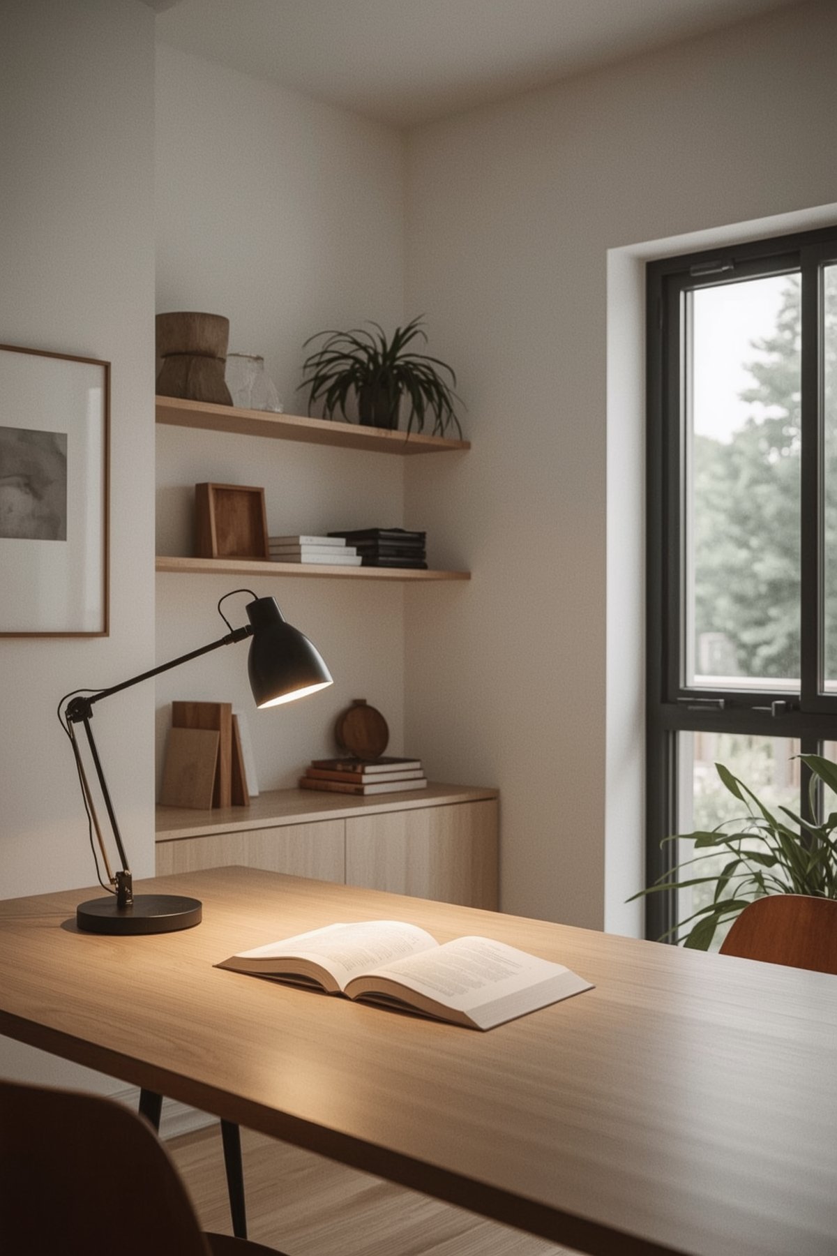 Scandinavian-inspired home office