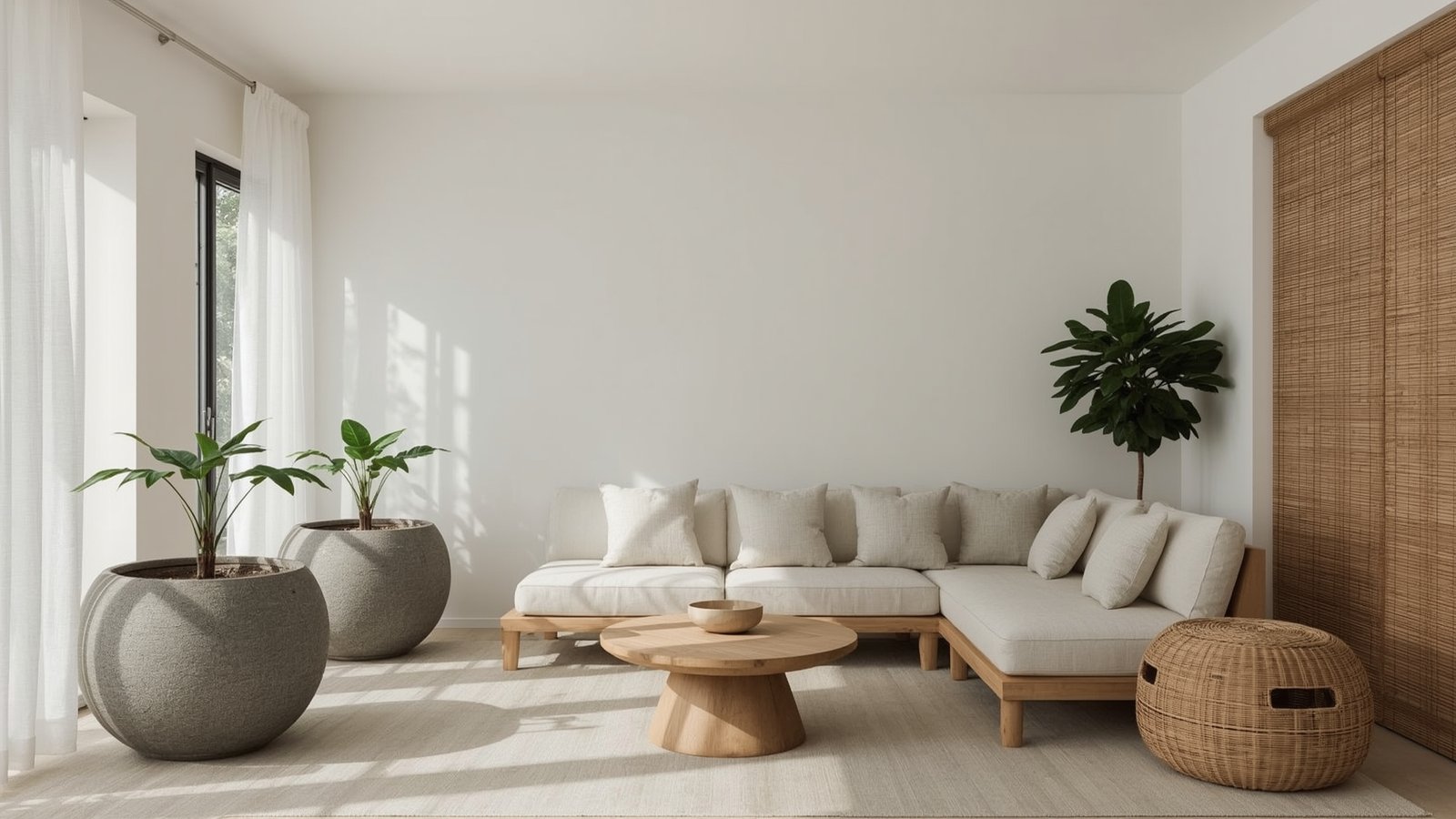 japandi summer interior
