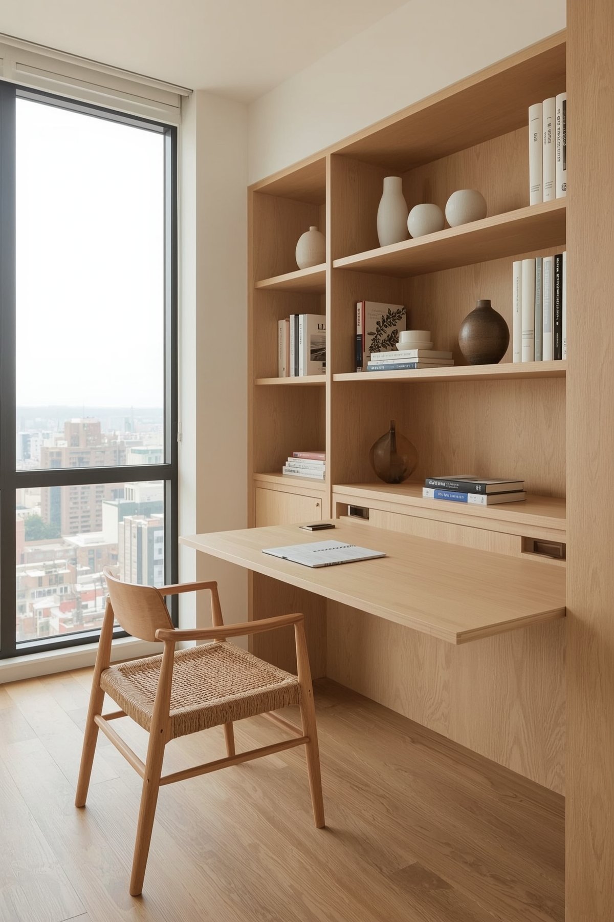 Japandi Minimalist home office Ideas