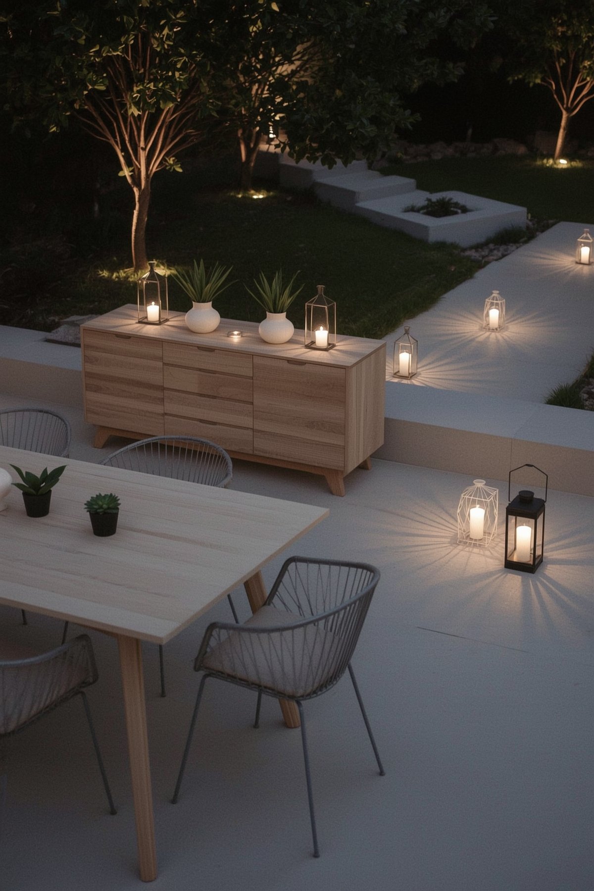 Japandi Summer Nights Outdoor Lighting