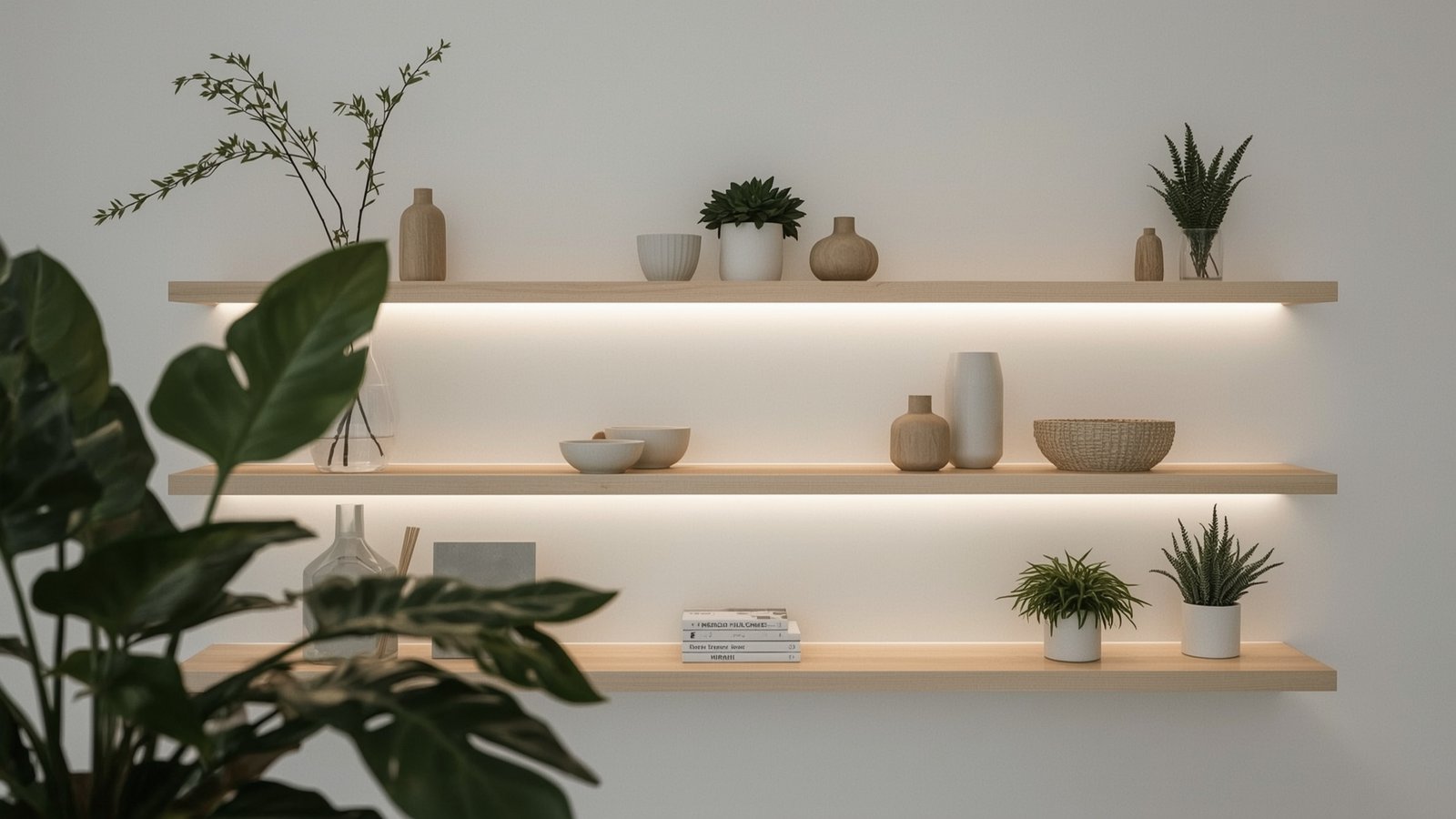 stylish shelf styling