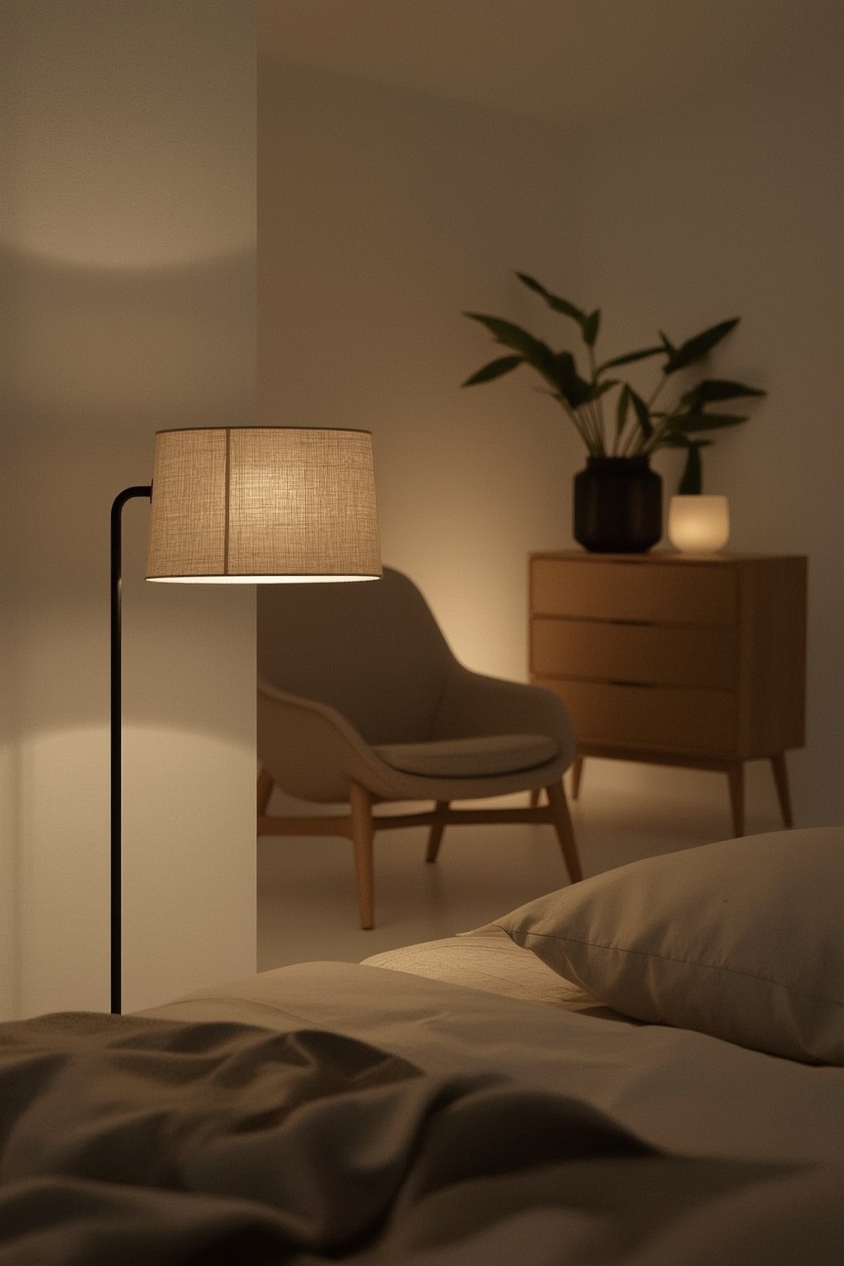 japandi summer bedroom