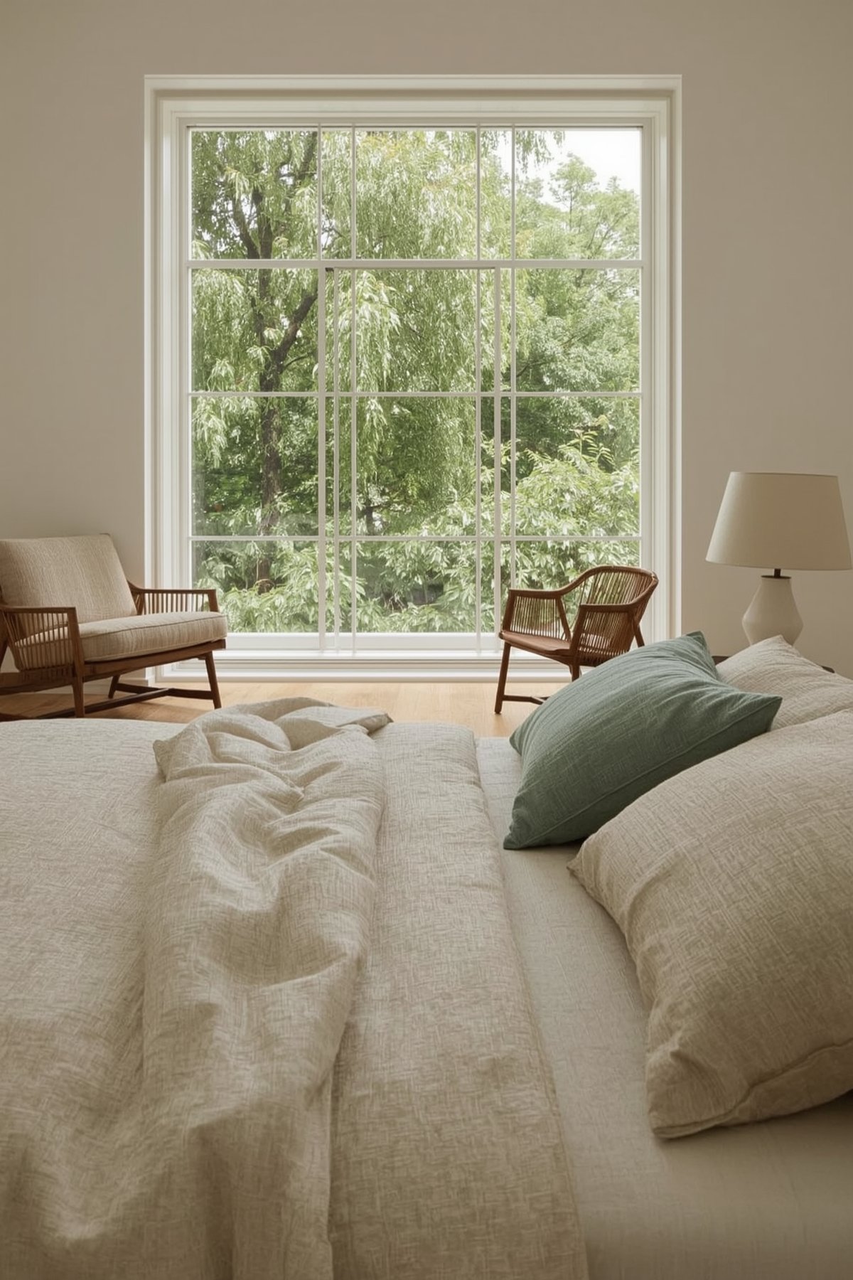 japandi summer bedroom